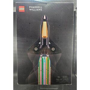 Lego 10391 Pharrell Williams Over The Moon Rocket Building Set 966 PCS Ages 18+